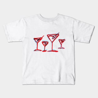 4 Martinis Kids T-Shirt